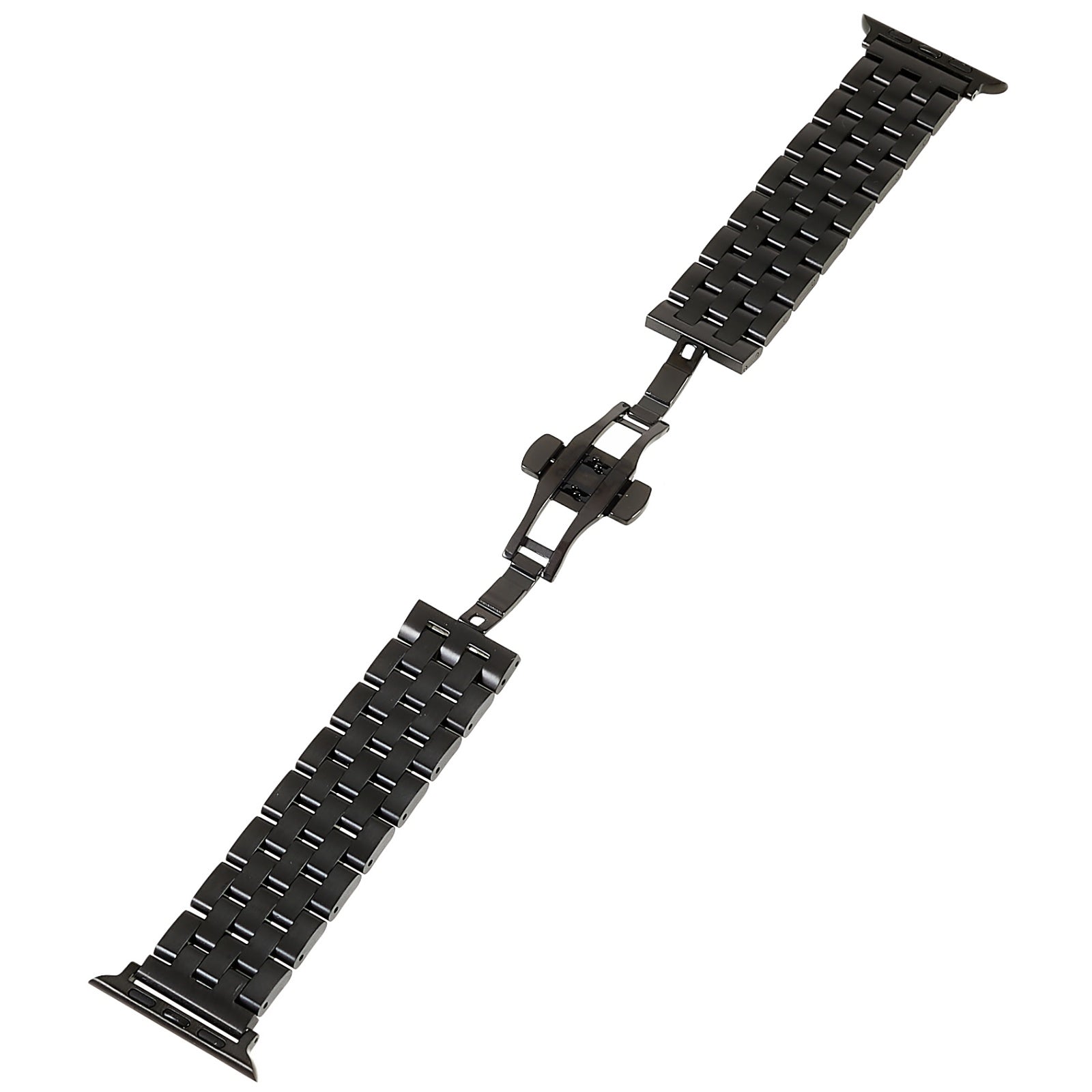 For Apple Watch Series 9 8 7 41mm 6 5 SE SE (2022) SE (2023) 4 40mm 3 2 1 38mm 5-Beads Watch Strap Replacement Stainless Steel Metal Wristband For Apple Watch Series 9 8 7 41mm 6 5 SE SE (2022) SE (2023) 4 40mm 3 2 1 38mm 5-Beads Watch Strap Replacement Stainless Steel Metal Wristband
